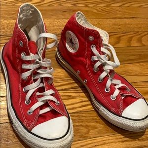 Red converse